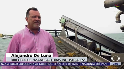 Sargazo Zero se deslindo de empresa Escudo del Caribe